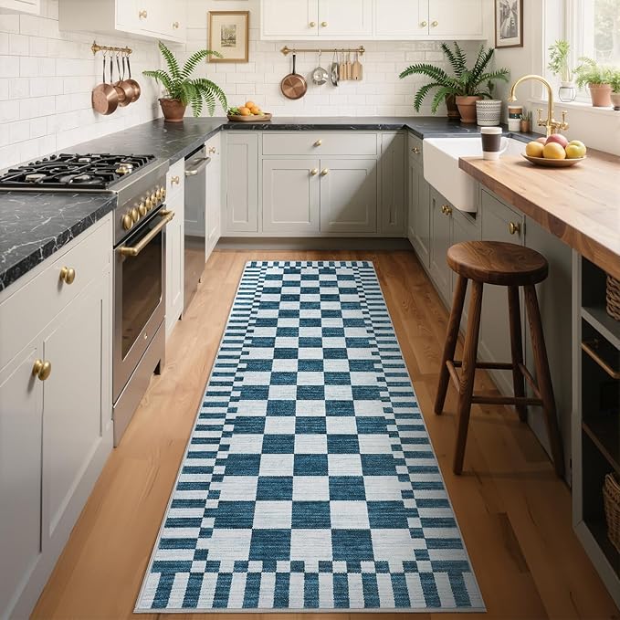 GarveeHome 2x6 Kitchen Runner Rug Non Slip Washable Runner Rug by GarveeHome