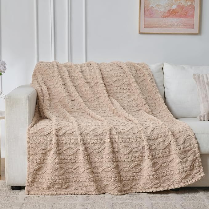 Brown Throw Blanket - Image 2