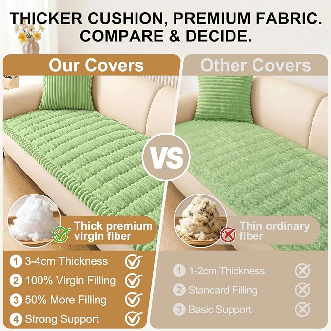Smiry Couch Cover for Dogs, Non Slip Washable Sofa Protector for Pets | Soft - Image 5
