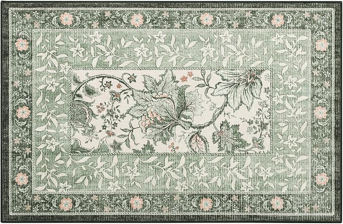 GarveeHome Sage Green 2x3 Door Mat Indoor Rugs - Image 5