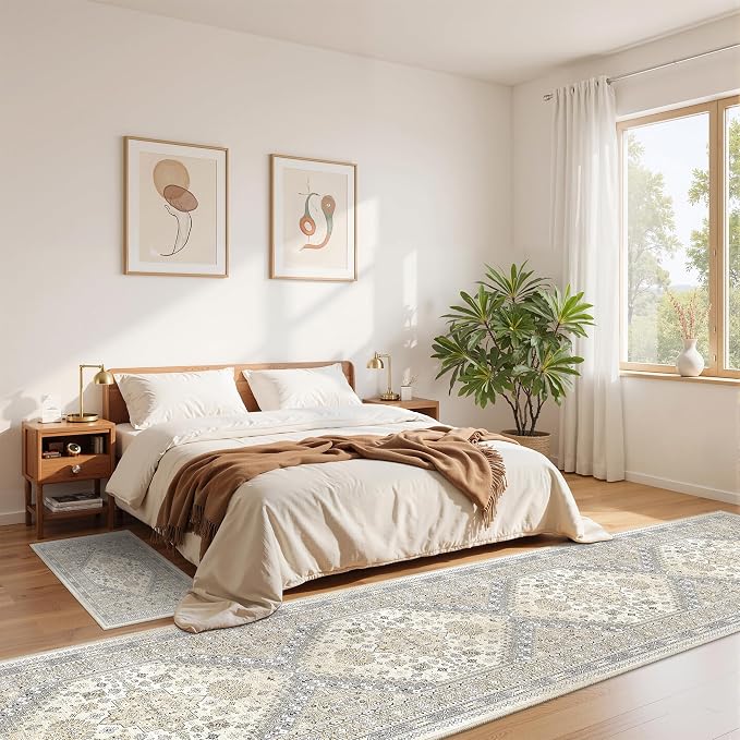2x10 Runner Rug Non Slip, Washable Hallway Runner Rug, Laundry Room, Soft - Image 5