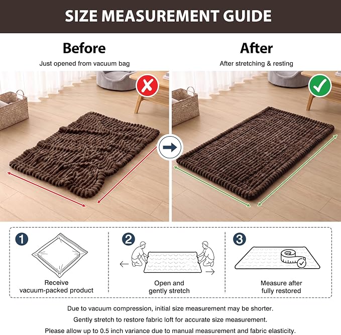 Fixwal Waterproof Flannel Dog Couch Cover, 27.6" x 70.9", Dark Brown | - Image 8