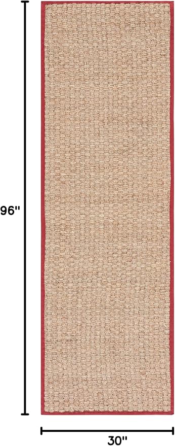SAFAVIEH Natural Fiber Collection Runner Rug - Image 2