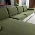 OHSIO Sectional Couch Covers, Wear Resistant Stretch Sofa Covers Washable Soft by OHSIO
