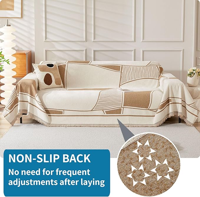 HAOMAIJIA Non Slip Couch Cover - Image 2