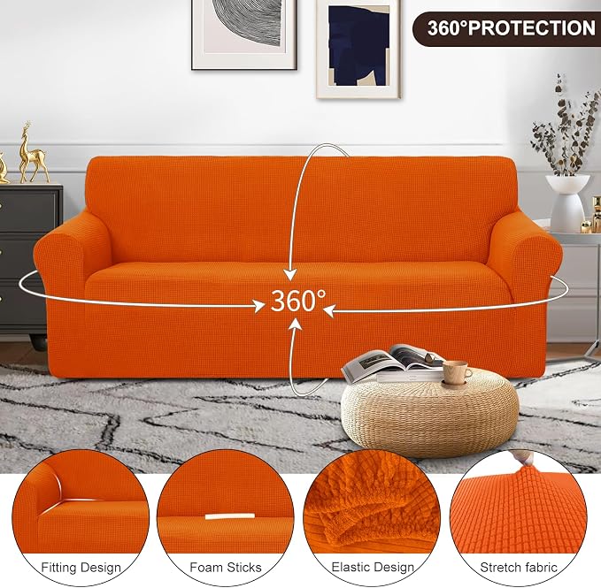 U-NICE HOME Stretch Couch Cover Slipcover - Image 3