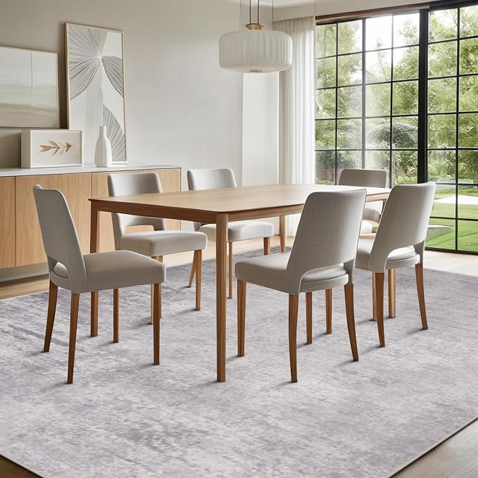 8x10 Washable Area Rugs for Living Room, Dining Room, Playroom - Image 9