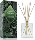 Urban Naturals Oud Reed Diffuser Set – Bergamot, Raspberry, Oud, Musk, Warm Amber – Made with Essential Oils – Sleek Rectangular Refillable Glass Bottle – Made in The USA