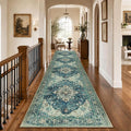 RELEANY Washable Area Rug, Runner 3'x12', Water Repellent, Pet Friendly by RELEANY