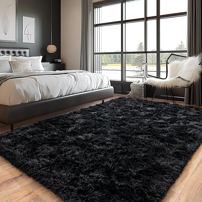 Pionblank Large Rug for Living Room 6x9, Modern Soft Shag Area Rug - Image 3