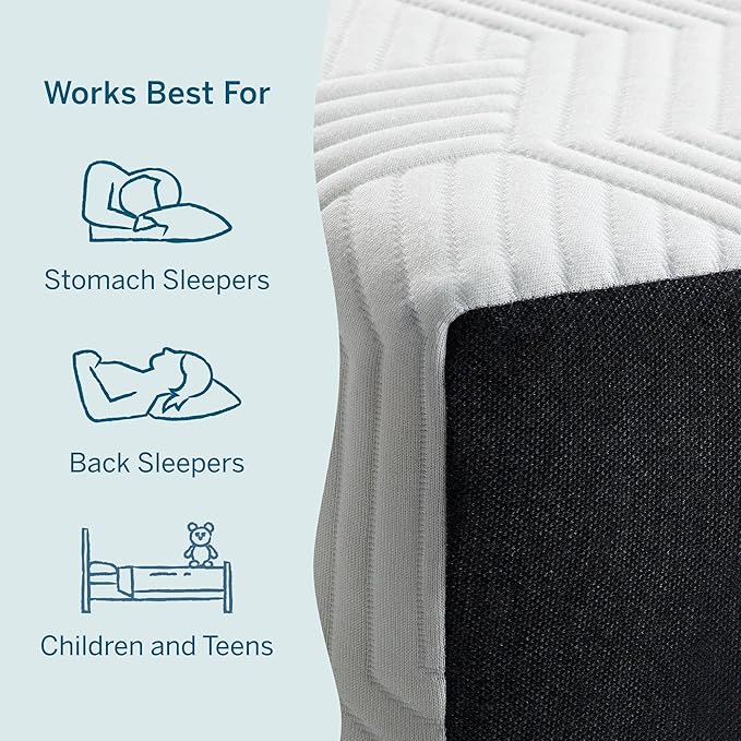 Lucid 8 Inch Memory Foam Mattress - Medium Plush Feel - Infused with Refreshing Bamboo Charcoal and Cooling Gel - Bed in a Box - Temperature Regulating - Pressure Relief - Breathable - Queen Size