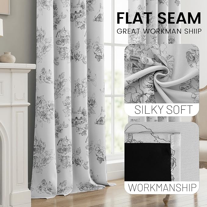SimpleHome 100% Blackout Curtains - Image 7