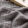 EMME Muslin Blankets for Adults Throw Blanket for Couch Breathable Gauze Soft by EMME