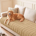 Couch Cover for Dogs, Washable Non Slip Plush Flannel Sofa Protector | Thick by hyha