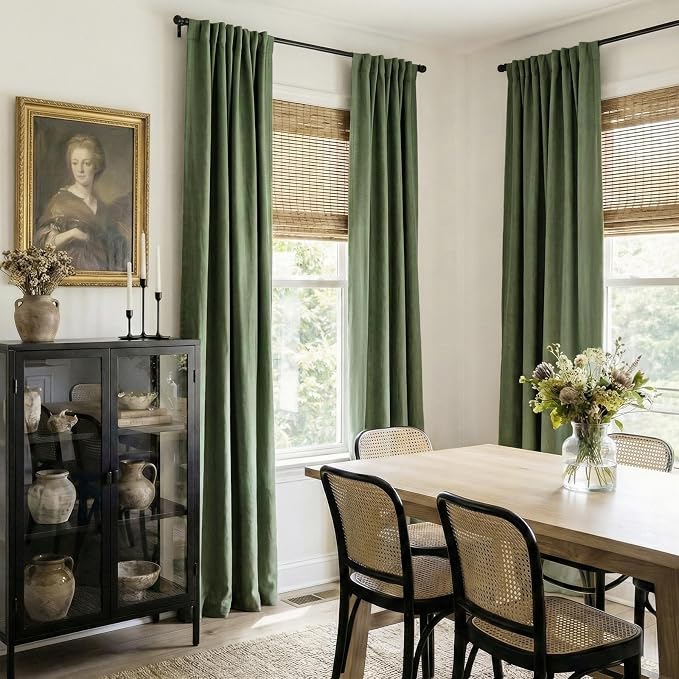 Faux Linen Total Blackout Curtains - Image 5