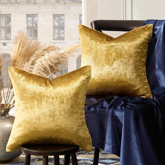GIGIZAZA Decorative Couch Throw Pillow Covers, Pillow Cases Velvet Pillow by GIGIZAZAFocusingonhomedecoration