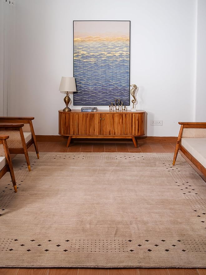 Rugsotic Carpets Hand Knotted Loom Wool ECO-Friendly Area Rugs by GetMyRugsLLC