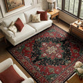 RELEANY Washable Area Rug, Square 6'x6', Water Repellent, Pet Friendly by RELEANY