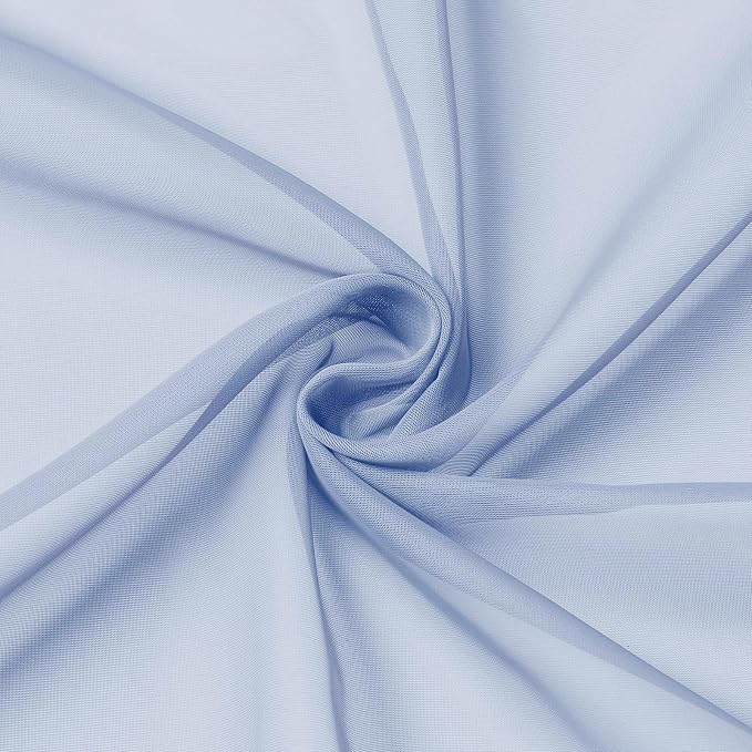 Sheer Curtains 84 inches Long 2 Panels Set - Image 9