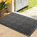 Front Door Mat, Heavy Duty Waterproof Doormat 35.5"x24", Stain Fade Resistant by WELDUN%E2%80%94IdealChoiceforHome