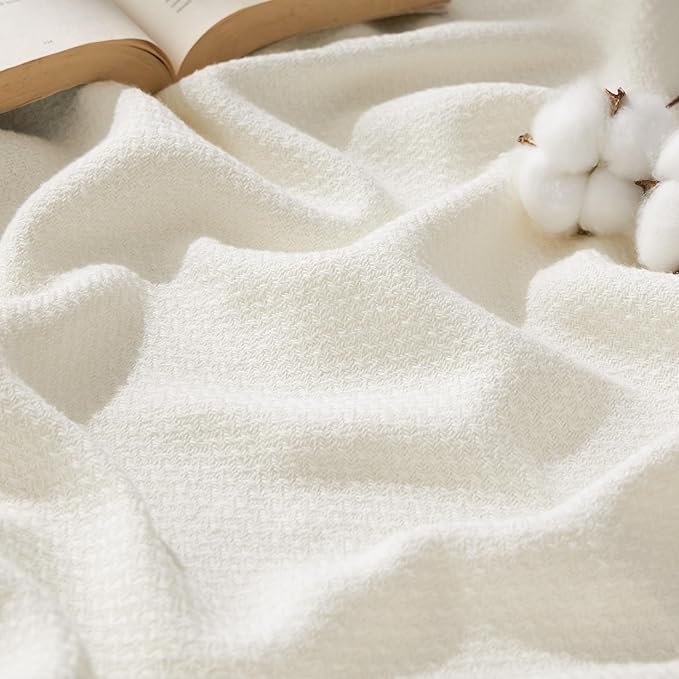 Bedsure GentleSoft 100% Cotton Blanket Twin XL Size by Unknown