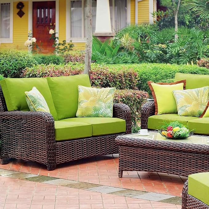 Sqodok Outdoor Cushion Covers 18x18 inch, Wicker Chair - Image 7