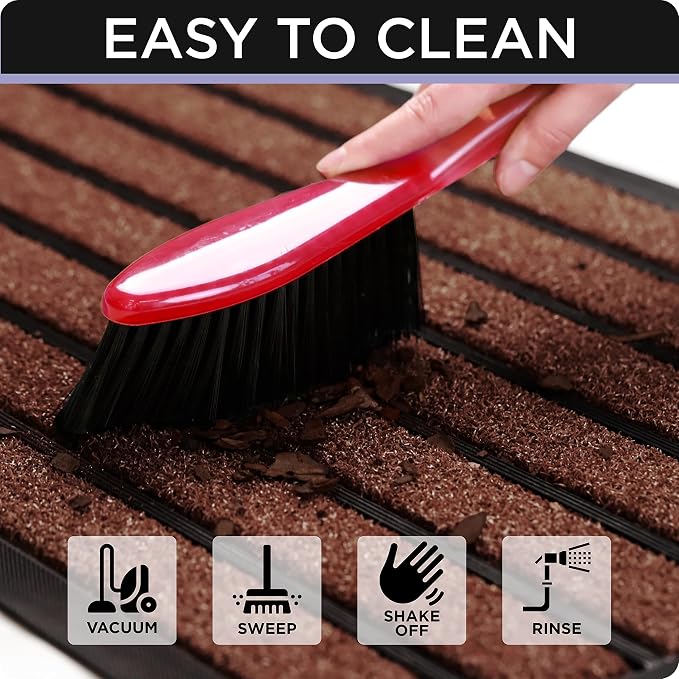 Ubdyo Extra Durable Door Mat Outside Entrance | Dirt Trapping, Non-Slip Backing - Image 8