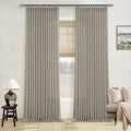 Pinch Pleated Linen 100 Inch Curtains by Twodrapes