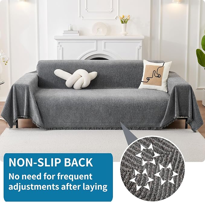 HAOMAIJIA Non Slip Couch Cover Sofa Covers - Image 2