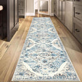 HEBE Hallway Runner Rug 2'8''x12', Washable Non Slip Kitchen Rug Runner | Soft by HEBE