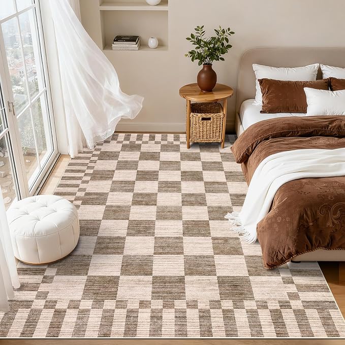 GarveeHome Checkered Rug 3x5 Area Rugs - Image 4