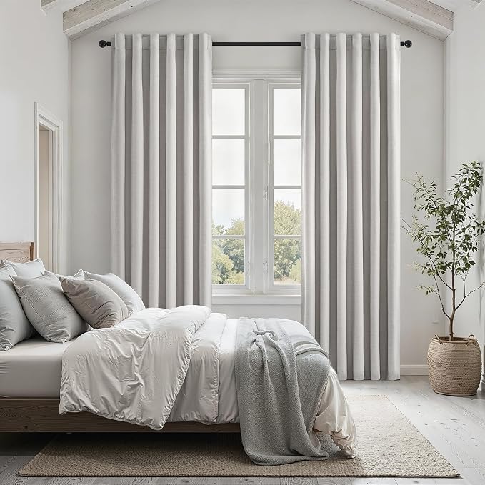 Topfinel 100% Blackout Curtains 90 Inches Long - Image 5