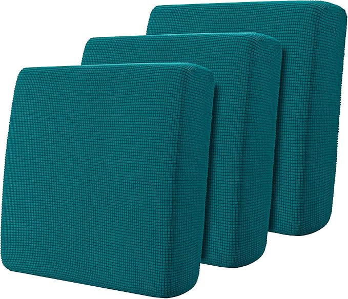 Hokway Stretch Couch Cushion Covers, 3 Piece Individual Sofa Cushion by Hokway