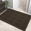 Sturdy Front Door Mat, Absorbent Muddy Dirt Resist Welcome Door Mats Outdoor by HIYARD
