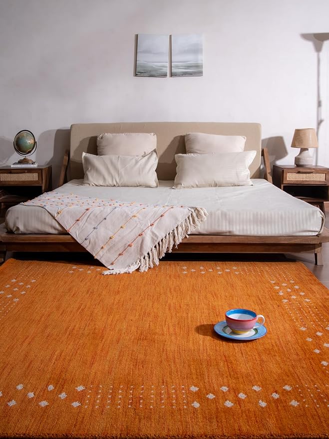 Rugsotic Carpets Hand Knotted Loom Wool ECO-Friendly Area Rugs by GetMyRugsLLC