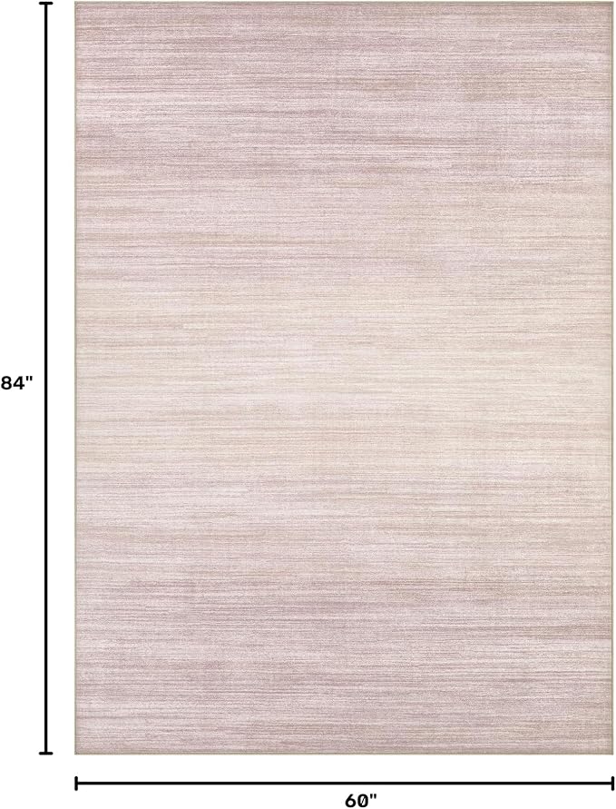 UERMEI 5x7 Washable Area Rug - Image 2