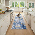 RELEANY Washable Runner 2'x7' Abstract Area Rug by RELEANY