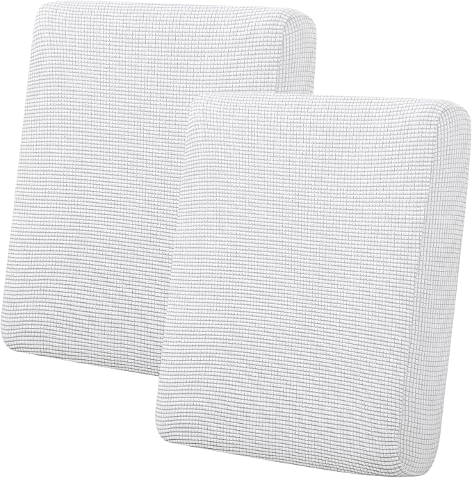 Easy-Going Stretch 2 Pieces Loveseat Couch Cushion Cover by Easy-Going