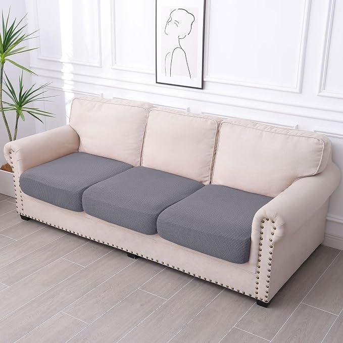 Waterproof Couch Cushion Covers, Washable Sofa Cushion Slipcovers, Thick - Image 7