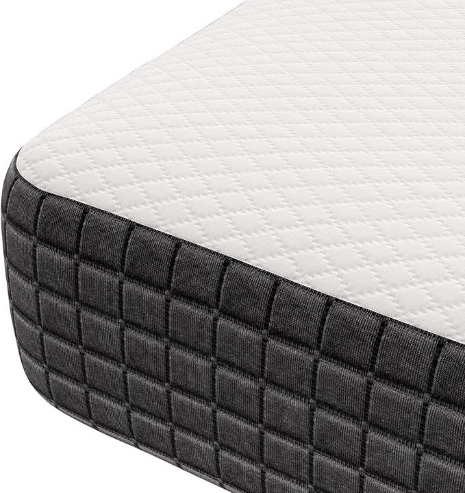 Modway Aveline Gel Infused Memory Mattress with CertiPUR-US Certified Foam, King, White