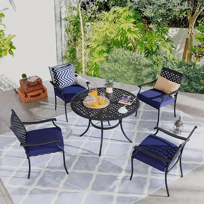 Sqodok Outdoor Cushion Covers 25x25 inch, Wicker Chair - Image 9