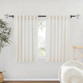RYB HOME Short Linen Sheer Curtains by RYBHOME