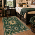 Vacuum-Friendly, 3x5 Washable Area Rug by meejou