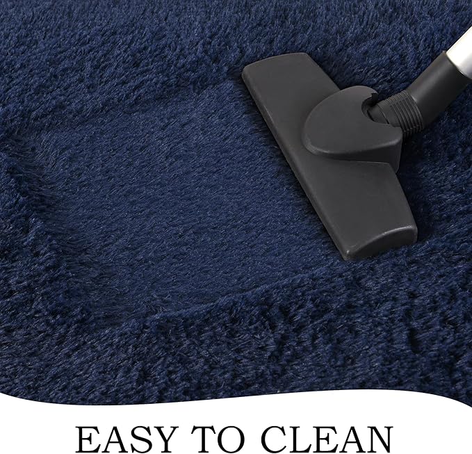 Chicrug Soft Runner Rugs for Bedroom Living Room Plush Fluffy Rug 2x7 | Shag - Image 7