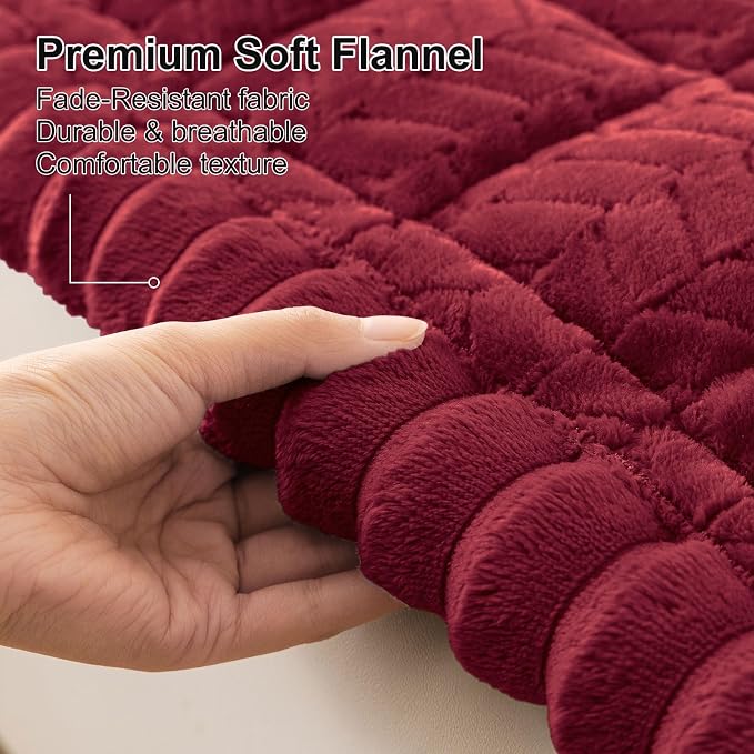 Smiry Couch Cover for Dogs, Non Slip Fuzzy Pet Sofa Covers Washable | Sofa - Image 2