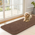 OLANLY Dog Door Mat for Muddy Paws 47x17, Super Absorbent Chenille Mud Mat | by OLANLY