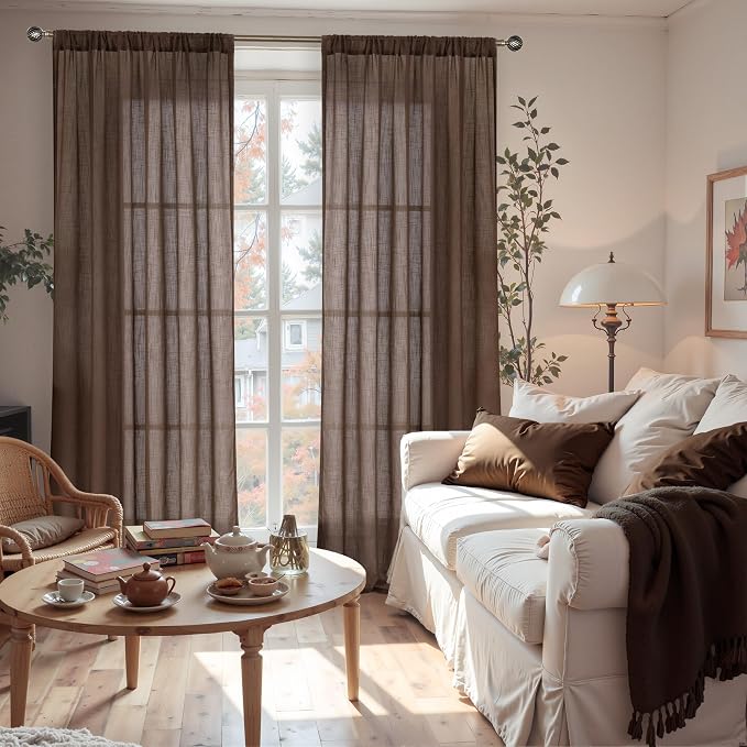 BGment Extra Long 108 Inch Length Curtains - Image 2