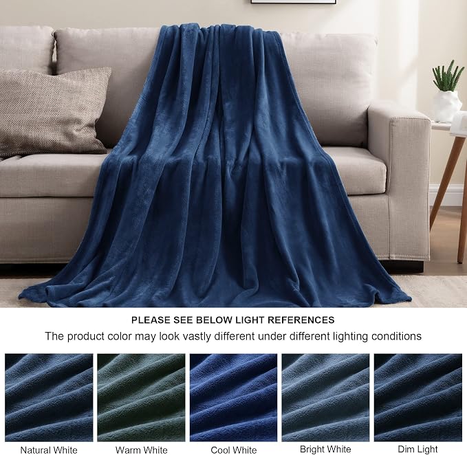 BEDELITE Fleece Blanket Soft Plush Throw - Image 3