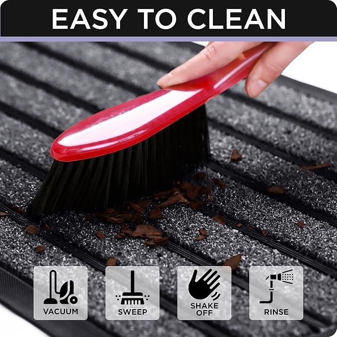 Ubdyo Extra Durable Door Mat Outside Entrance | Dirt Trapping, Non-Slip Backing - Image 7