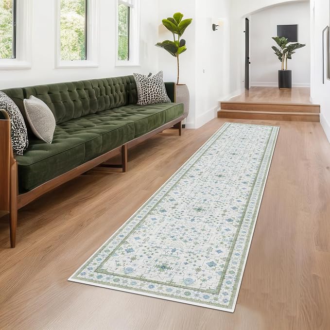 Oushak 3x10 Wide Hallway Runner Rug - Image 6